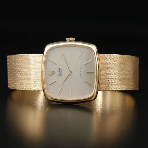 rolex cellini gold vintage